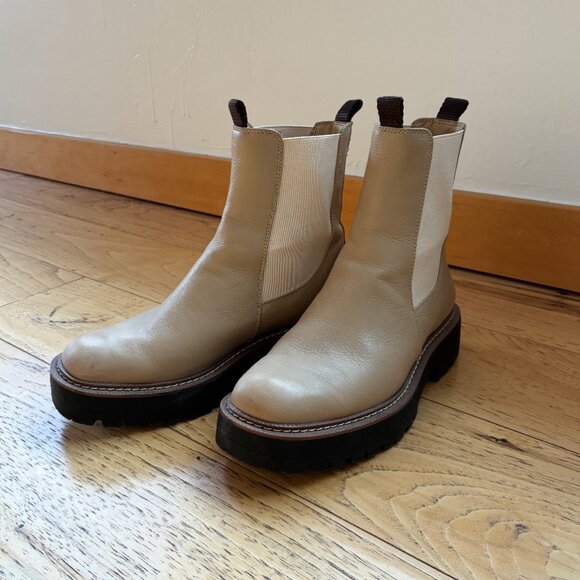 Sam Edelman Laguna Chelsea Boot (tan leather) - Picture 1 of 4